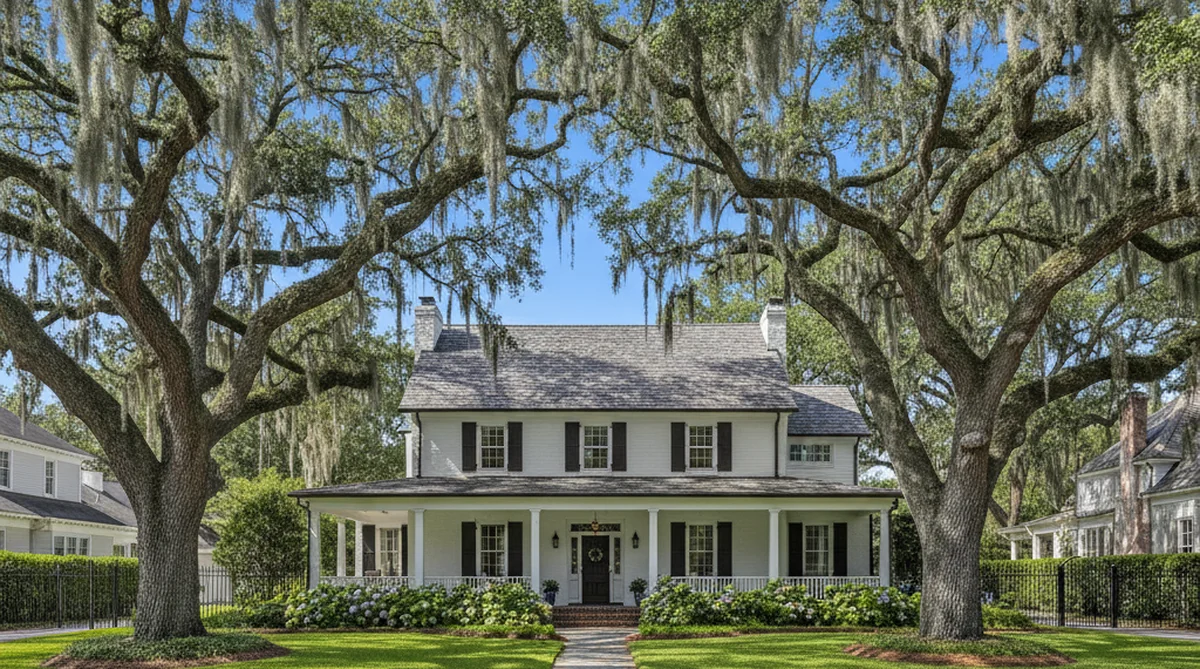 Charcoal roof shingles on Orangeburg SC home