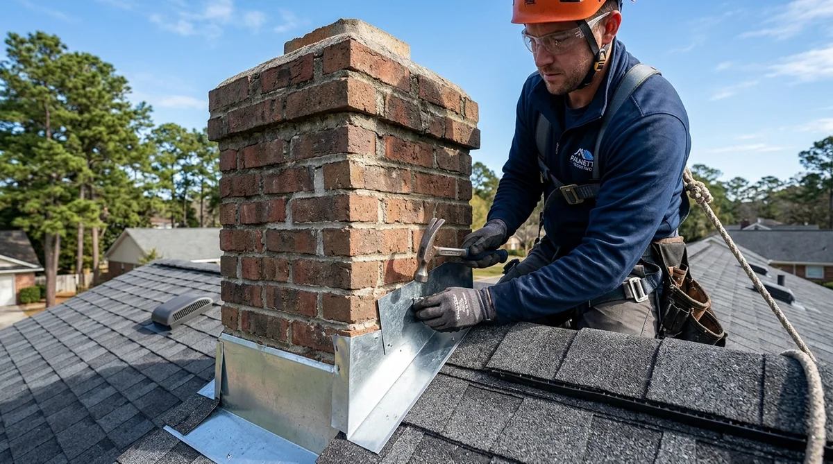 Professional roof flashing repair in Cordova SC